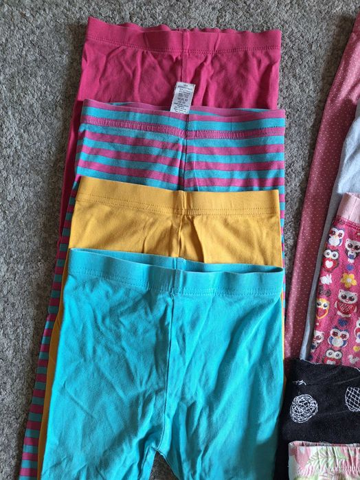 Legginsy zestaw r 92/98 George 8 szt plus gratis