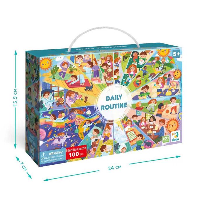 Пазл Dodo «Розпорядок дня» 100 штук (300619)