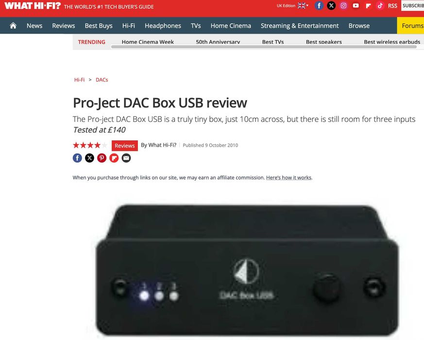 Pro-Ject DAC Box USB