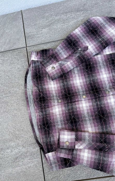 Kurtka flanelowa Dickies damska z kapturem krata r. M