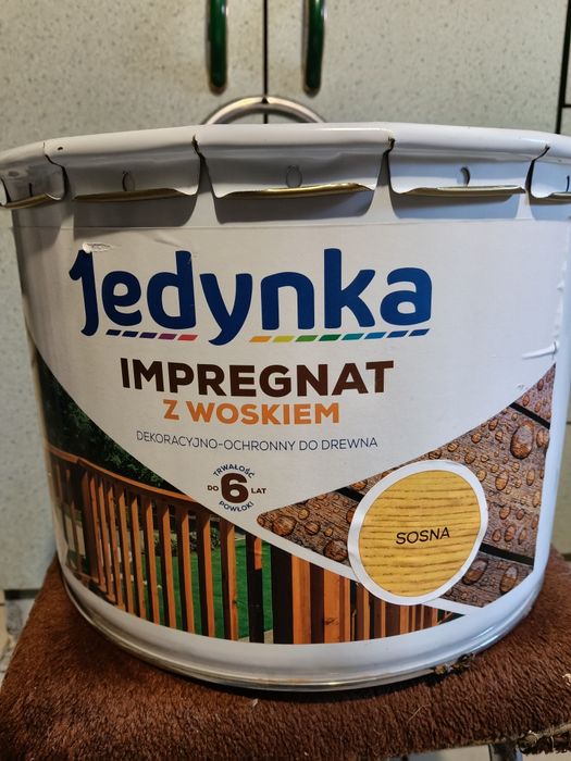 Impregnat z woskiem 10 l sosna