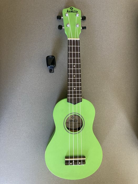 Ukulele sopranowe kokio  U-LLI-GN + pokrowiec  + stroik