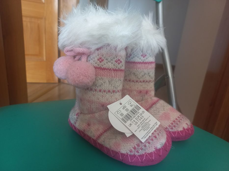 Children's slippers, brand Accessorize, size 24/25