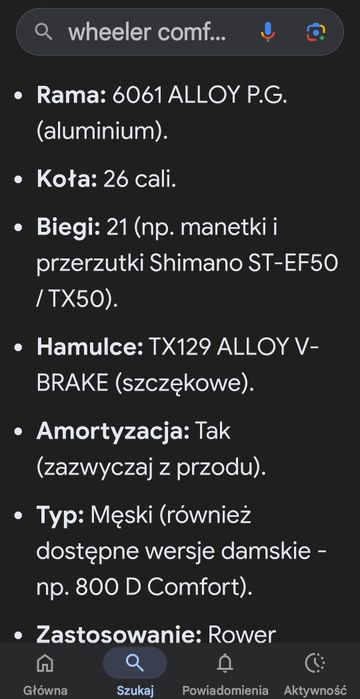 Rower Wheeler comf 800