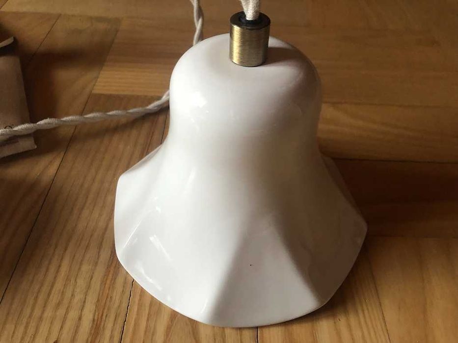 Lampa ceramiczna w kształcie Kwiatu Zara Home
