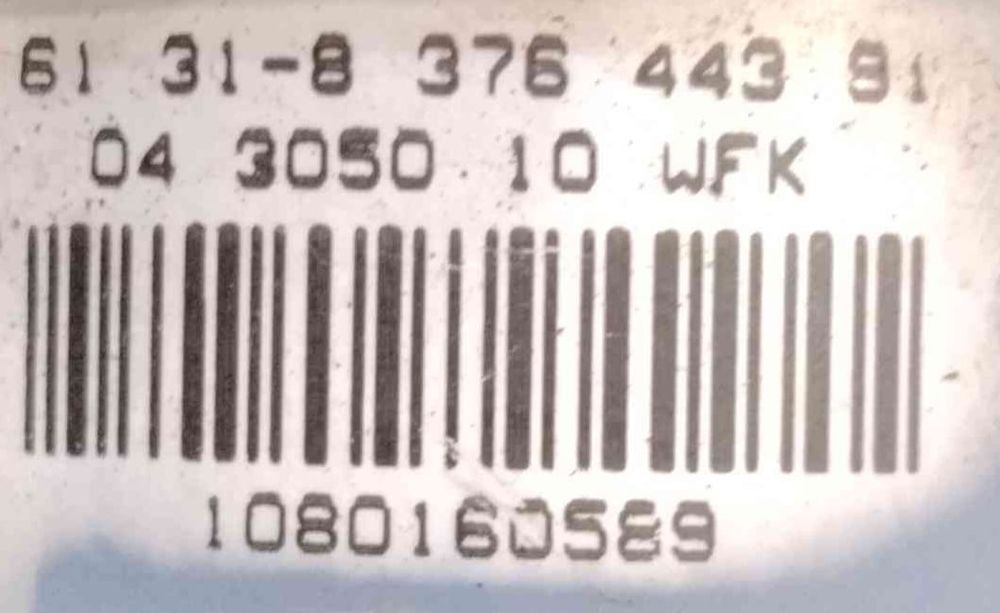 Conjunto / Manetes de Luzes e Limpa Vidros 8376443 - BMW 3