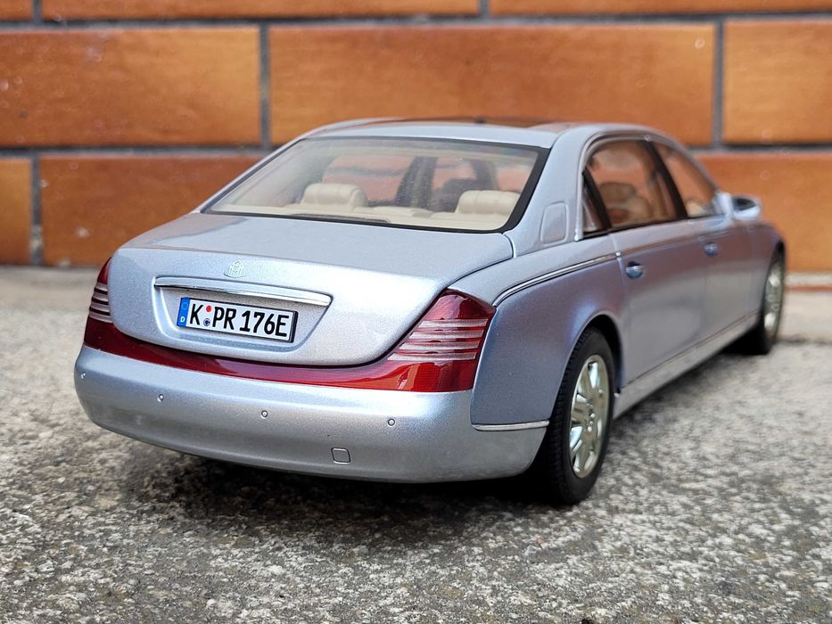 Kolekcja modeli Mercedes S Maybach 62 AUTOart 1:18 ideał Millenium