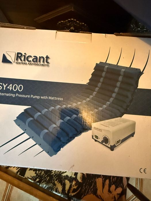 Colchão de Ar Antiescaras com Compressor Silence para Cama