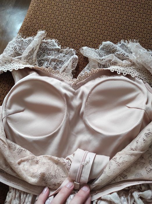 Piękna sukienka brudny róż