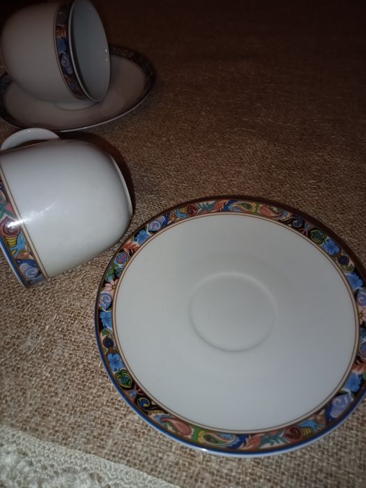 Piękny, radosny zestaw do kawy mokka Bavaria