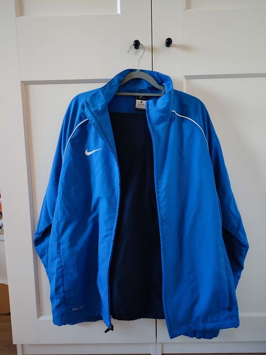 Dres sportowy męski bluza spodnie niebieski Nike rozm M