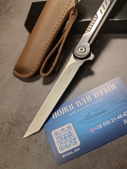 Карманный складной нож танто "M390"