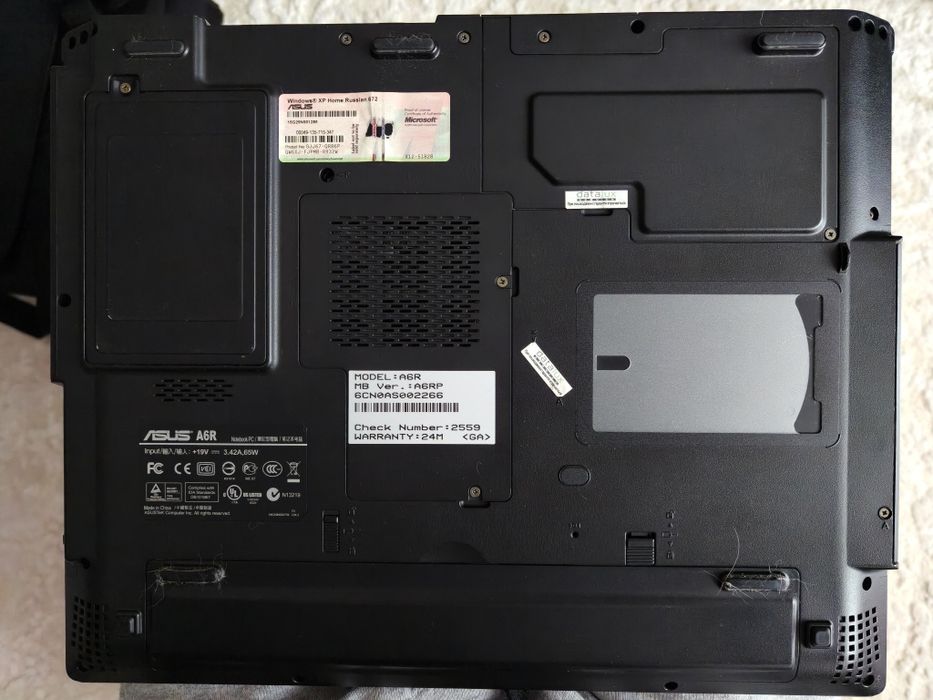 Ноутбук Asus A6r