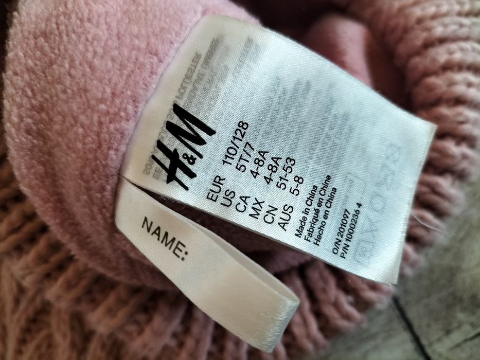 Czapka i komin 4-8 lat