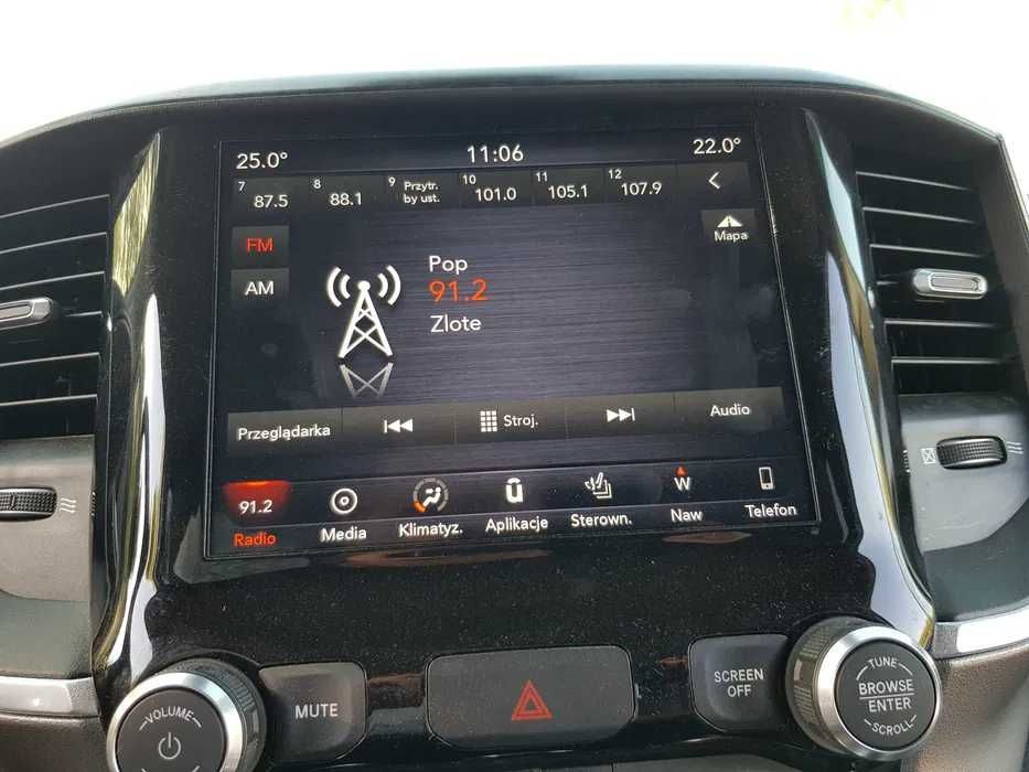 Nawigacja Uconnect 8.4 JEEP,DODGE, CHRYSLER konwersja z US na EU
