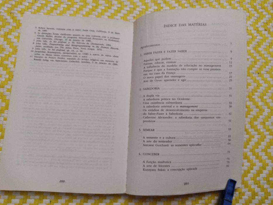 Saber-Fazer Saber a aprendizagem da acção na Empresa