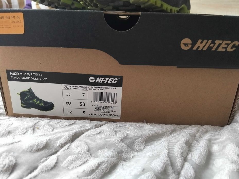 Buty trekkingowe chłopięce