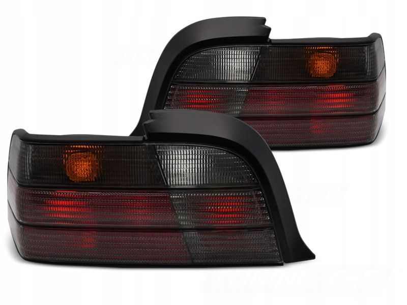 Lampy tylne 2szt Tuning Dymione Czarne OEM-look Bmw 3 e36 Coupe Cabrio