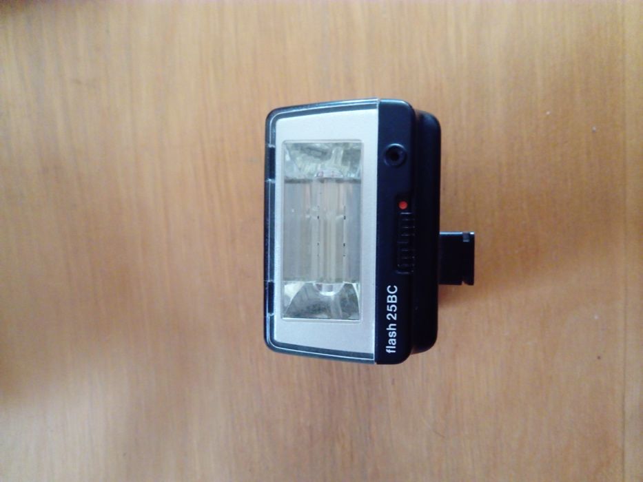 Flash Philips 25BC a funcionar compatível com Nikon