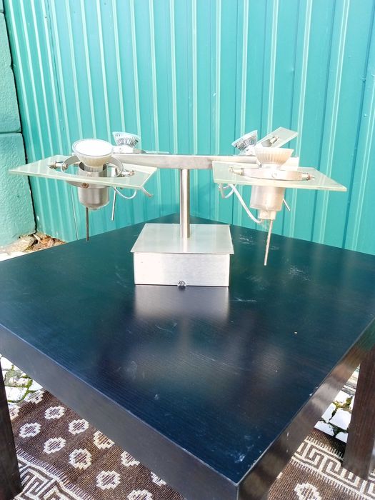 Candeeiro hall em inox