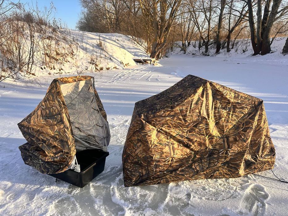 Санки палатка для зимової риболовлі( санки волокуші з палаткою)