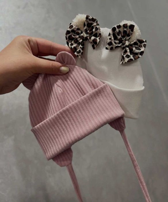 Дитяча шапка для дівчинки весна/осінь 36 38 40