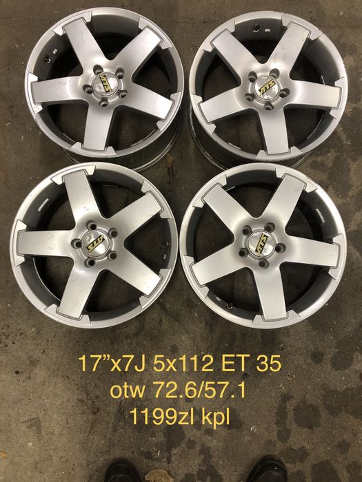 Felgi 16” 17” mercedes vw audi skoda 5x112