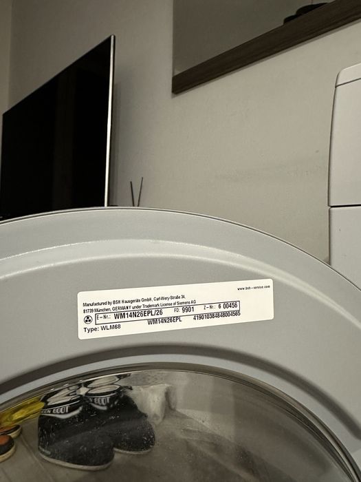 Pralka Siemens WM14N26EPL/26