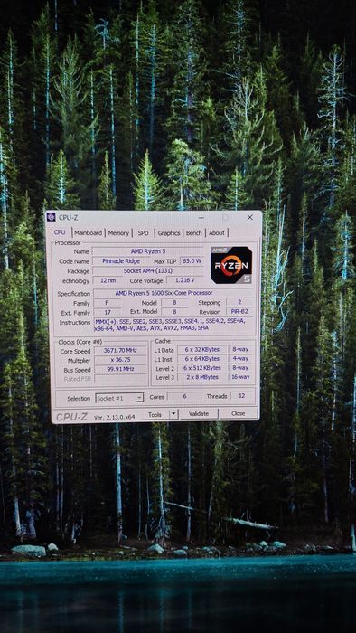 Procesor AMD Ryzen 5 1600 AF | 6 rdzeni / 12 wątków | AM4 | 100% spraw