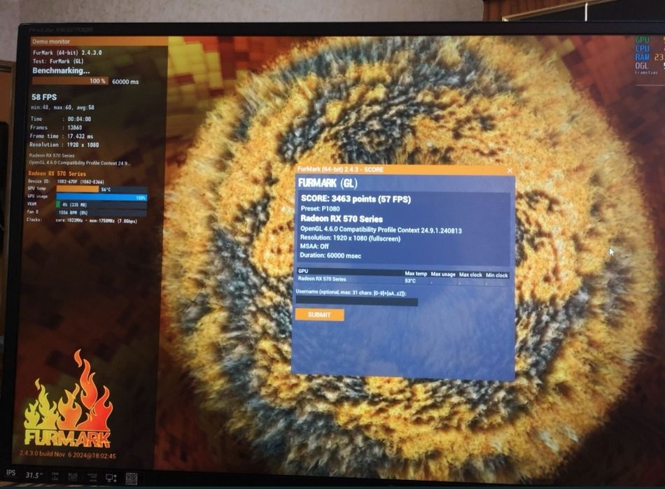 Игровой ПК, Gaming Ігровий, ddr416gb, I7 6700, RX580 8gb, STALKER 2