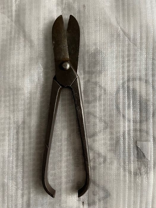 Stare nożyce do cięcia blachy