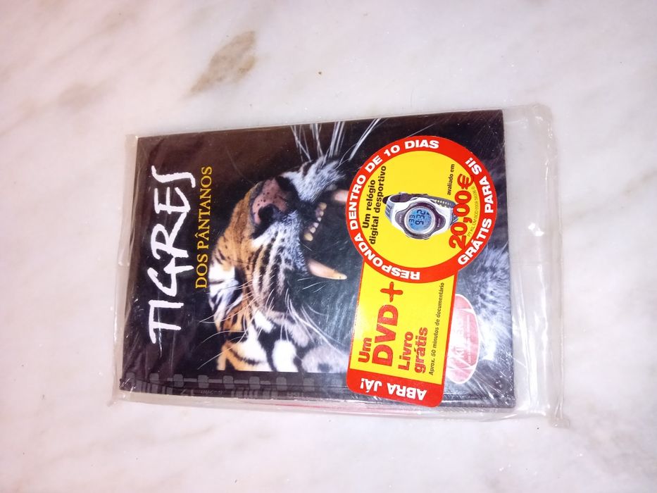Dvd Livro Tigre dos Pântanos Novo