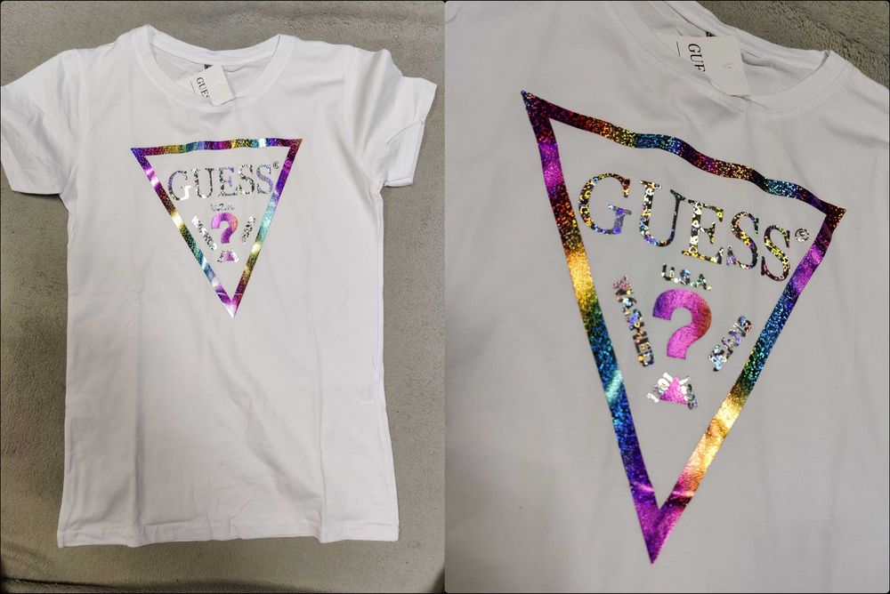 Koszulka Shirt koszulki Versace damskie Premium Guess