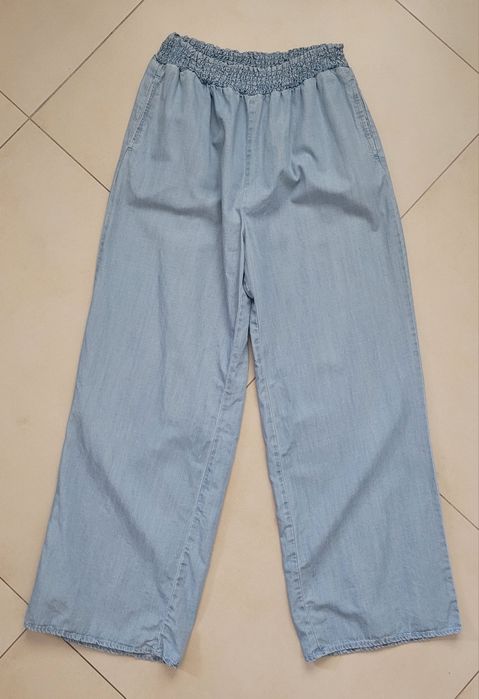 Szeroki spodnie z tencelu Velvet Heart