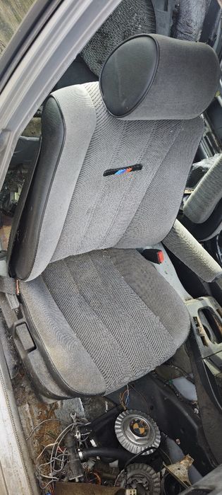 Fotele BMW E34 E32 podłokietniki pompowane lędźwie h