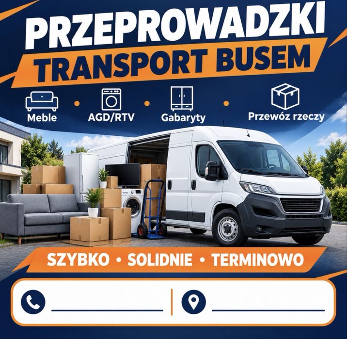 Przeprowadzki/transport/opróżnianie