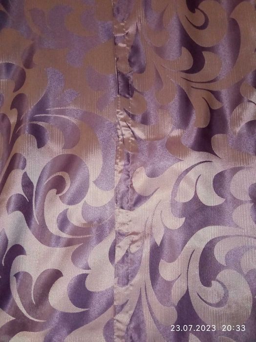 Штори фіолетові 2.5 довжина 1.5 ширина