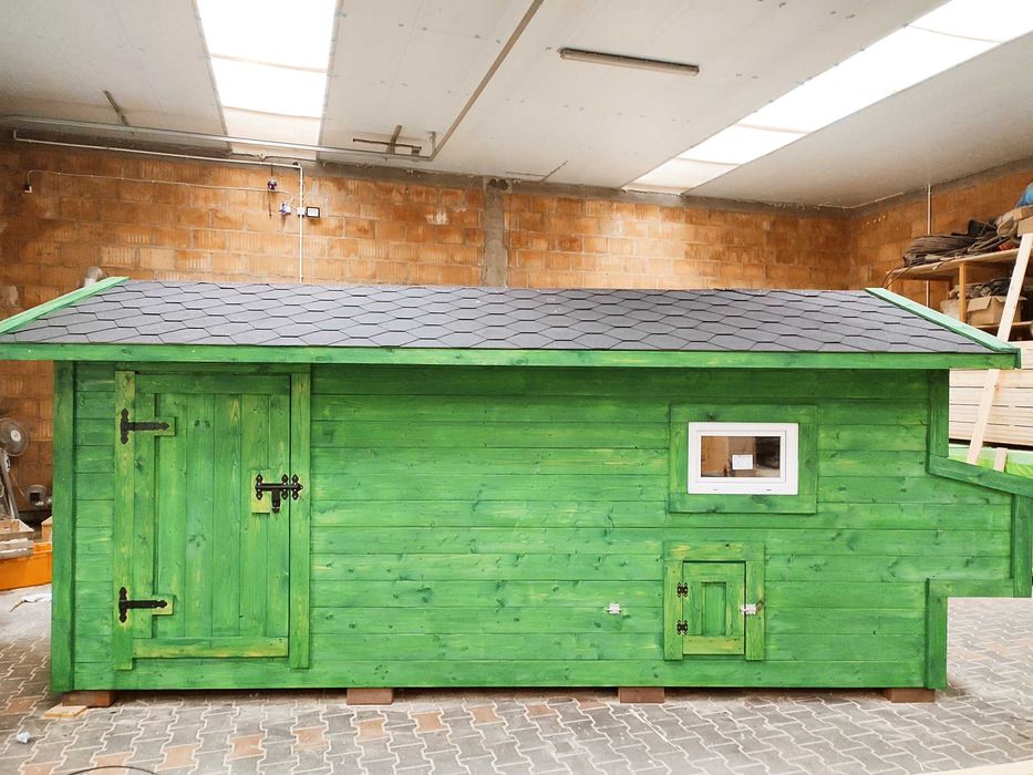 kurnik dla KUR, kaczek, Gęsi 600x200x210 Producent WoodStuff