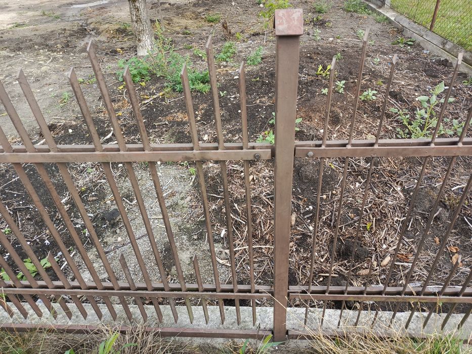 Ogrodzenie metalowe przęsła