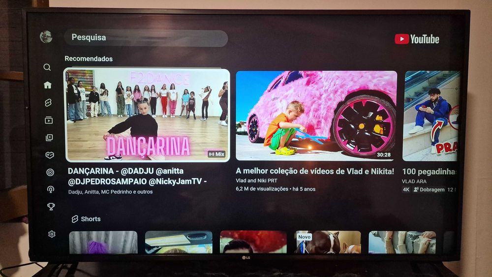 Smart tv lg 49p em bom estado.