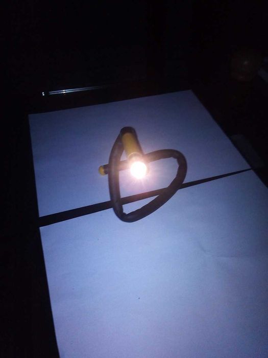 Luz de leitura flexível para pescoço ou braço, como NOVA!