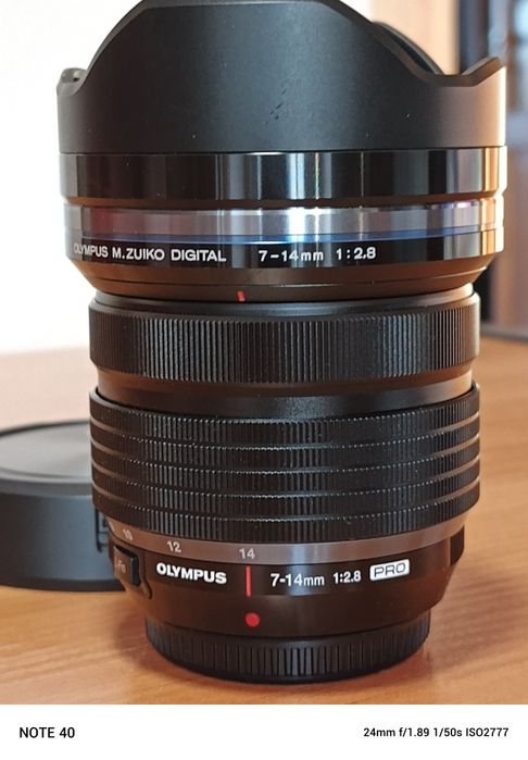 Obiektyw M-Zuiko 7-14 pro