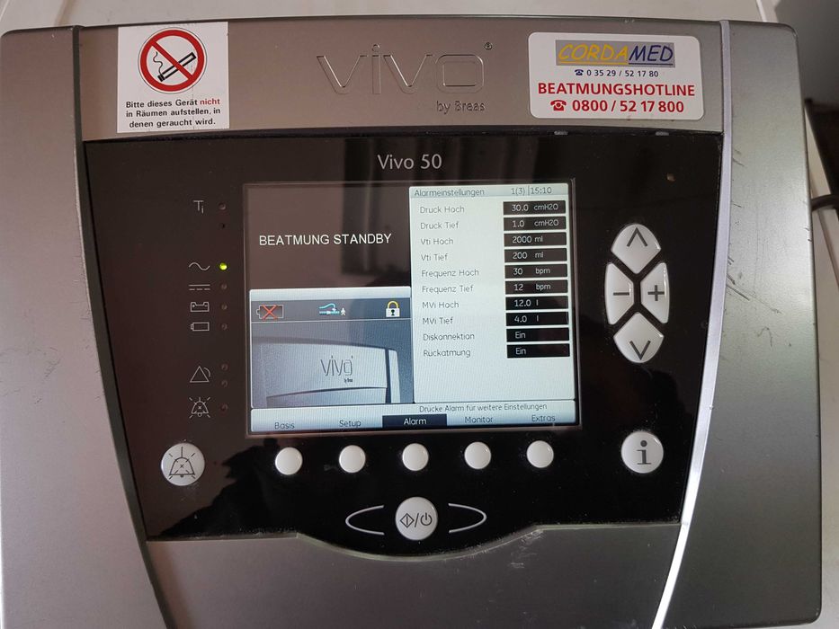 Respirator domowy BREAS VIVO 50