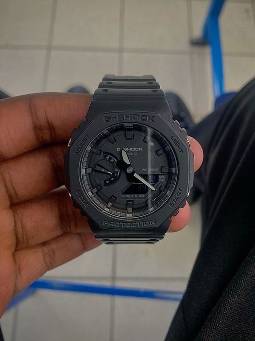 Casio G-Shock GA-2100 «Casioak» — чоловічий годинник, повний комплект