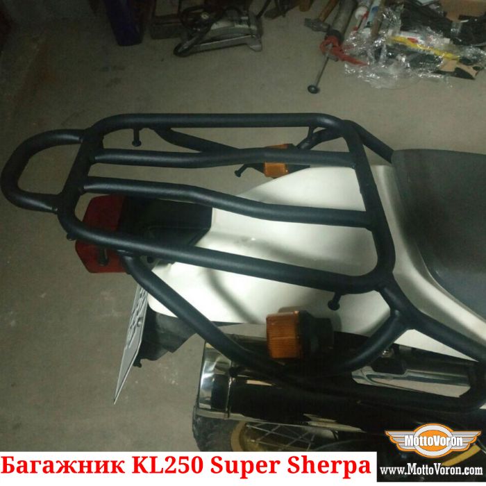 Багажник для Kawasaki KL 250 Super Sherpa под сумку кофр система