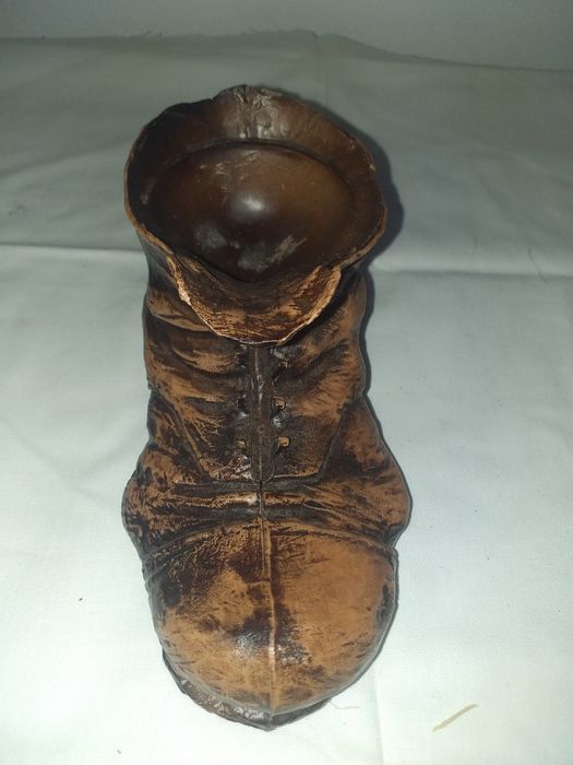Bota decorativa cinzeiro