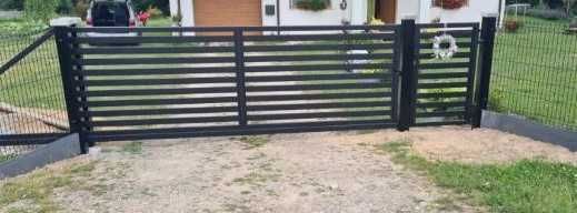 SUPER CENA! Kompletne ogrodzenie panelowe 123 cm fi 4 - 49zł/mb