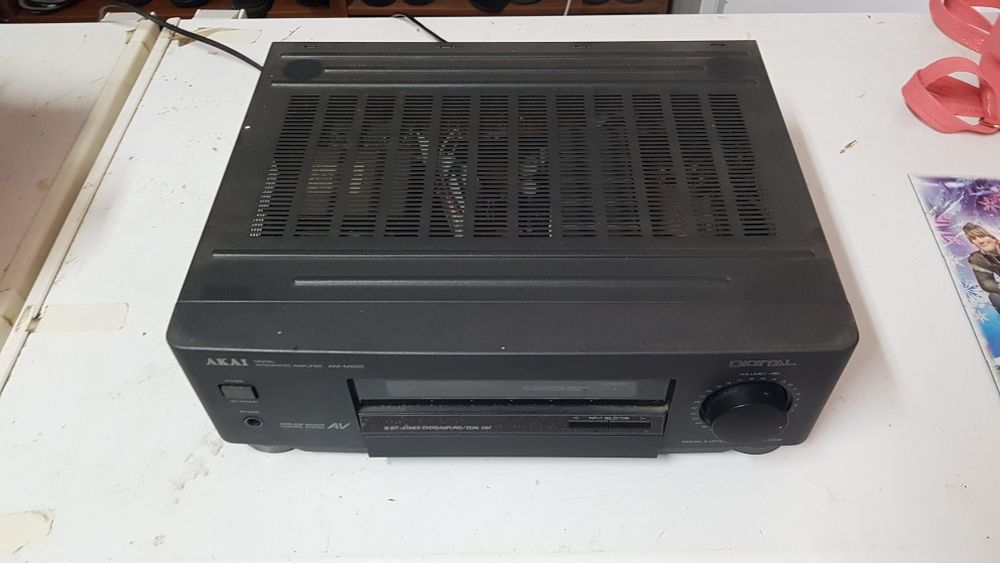Conjunto Amplificador e Aparelhagem de Som AKAI Home Stereo Syste