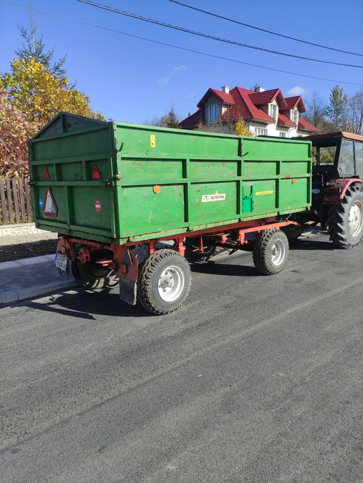 Przyczepa rolnicza wywrotka zarejestrowana