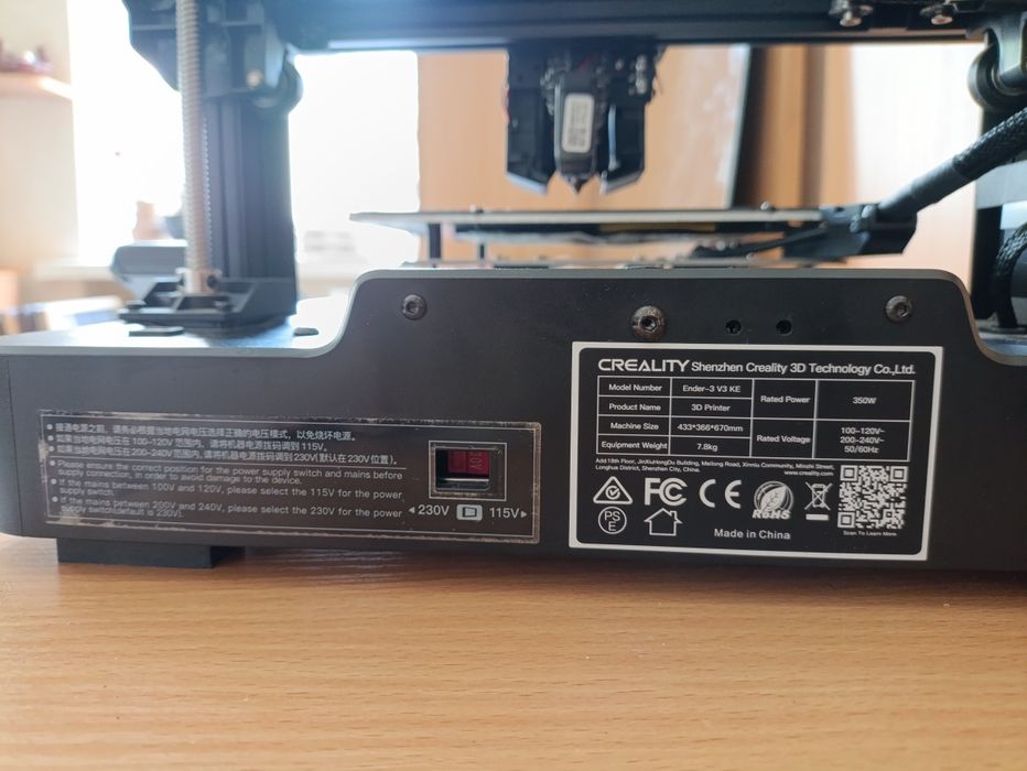 3d принтер Creality Ender 3 v3 KE 

Стан гарний